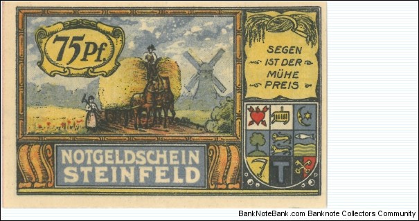 Banknote from Germany year 1921