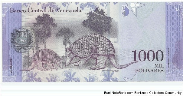 Banknote from Venezuela year 2016