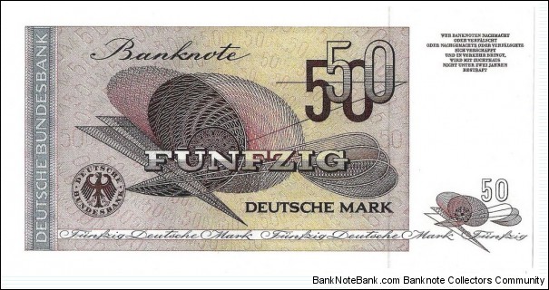 Banknote from Germany year 1960