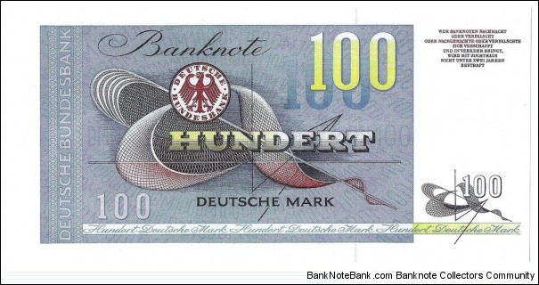 Banknote from Germany year 1960