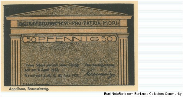 Banknote from Germany year 1921