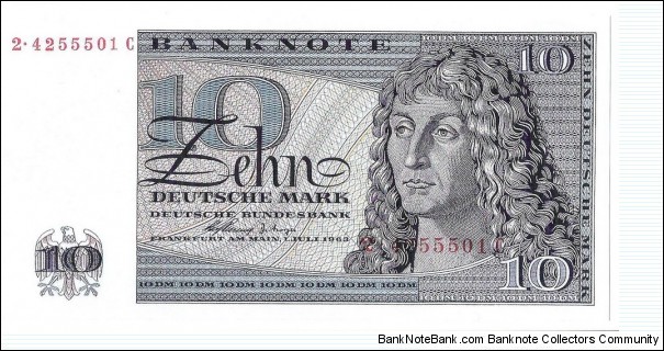 10 Mark(Reserve Notes for West Berlin/ Modern Reprint) Banknote
