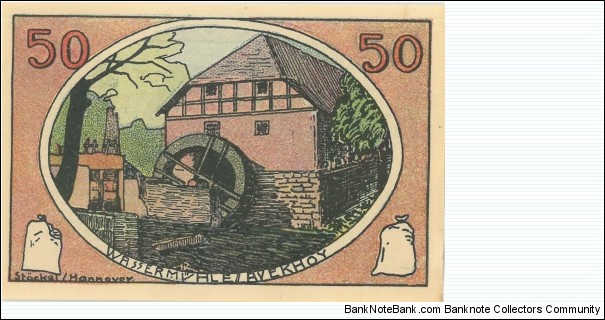 Banknote from Germany year 1921