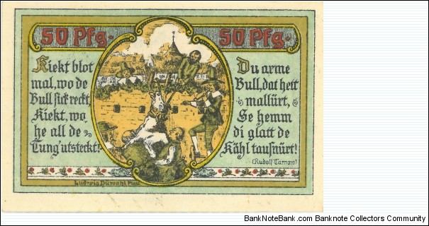 Banknote from Germany year 1922