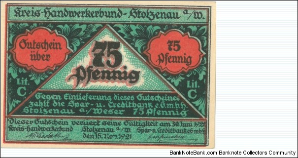 Banknote from Germany year 1922