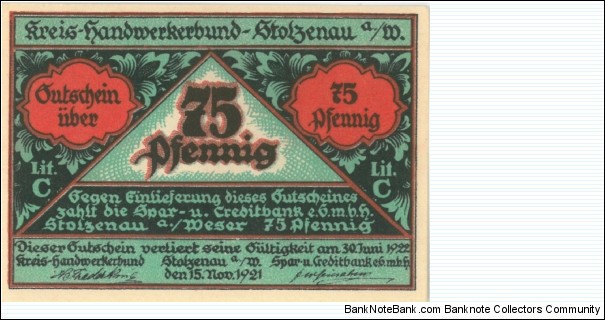 Banknote from Germany year 1922