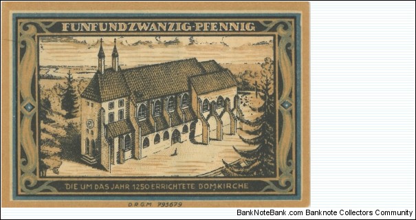 Banknote from Germany year 1922