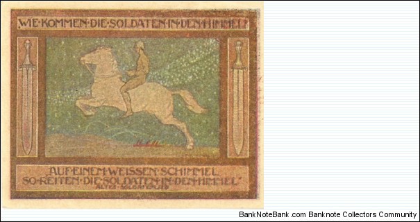 Banknote from Germany year 1918