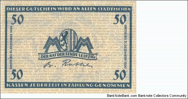 Banknote from Germany year 1920