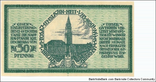 Banknote from Germany year 1918