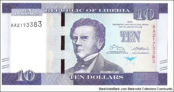 10 Dollars(2016) Banknote