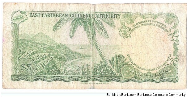 Banknote from Antigua and Barbuda year 1965