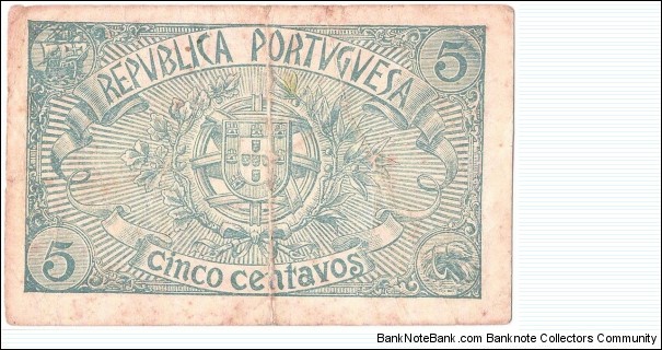 Banknote from Portugal year 1918