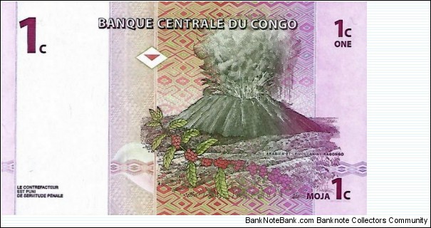 Banknote from Congo year 1997