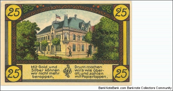 Banknote from Germany year 1921