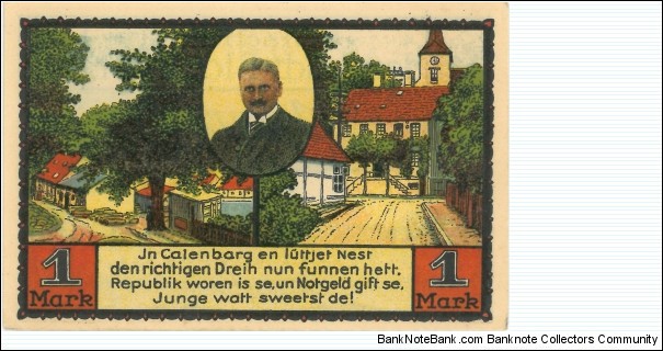 Banknote from Germany year 1921