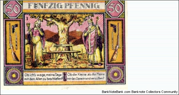 Banknote from Germany year 1921