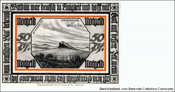 Banknote from Germany year 1921