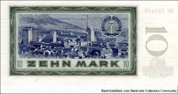 Banknote from Germany year 1964