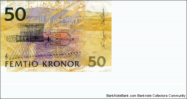 Banknote from Sweden year 2004