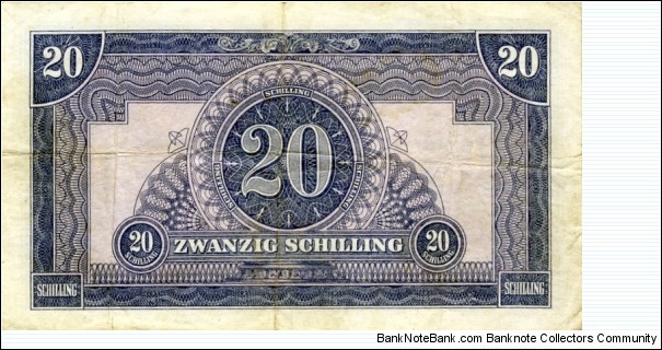 Banknote from Austria year 1944