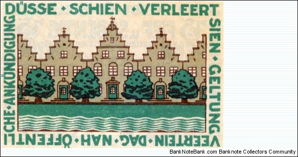 Banknote from Germany year 1921