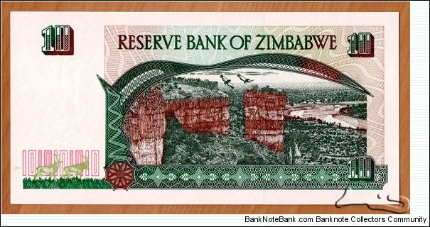 Banknote from Zimbabwe year 1997