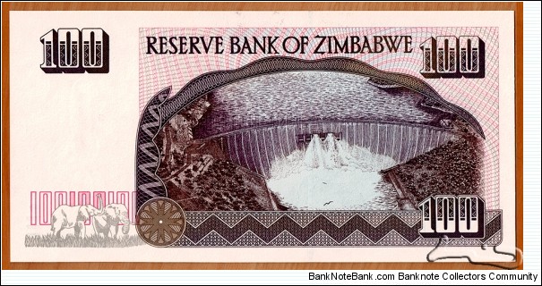 Banknote from Zimbabwe year 1995