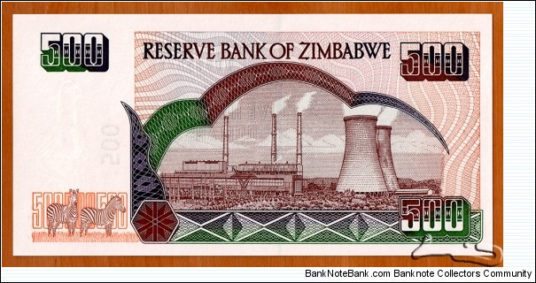 Banknote from Zimbabwe year 2004