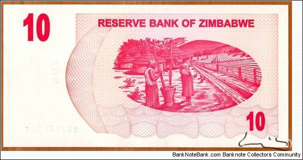 Banknote from Zimbabwe year 2006