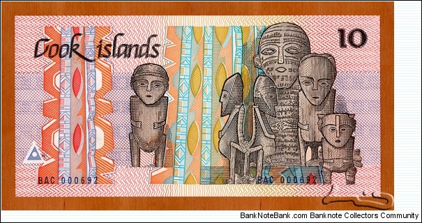 Banknote from Cook Islands year 1987