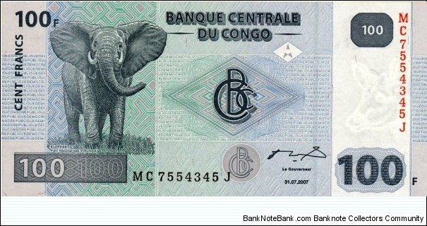 100 Francs Banknote