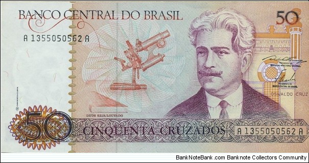 50 Cruzados Banknote