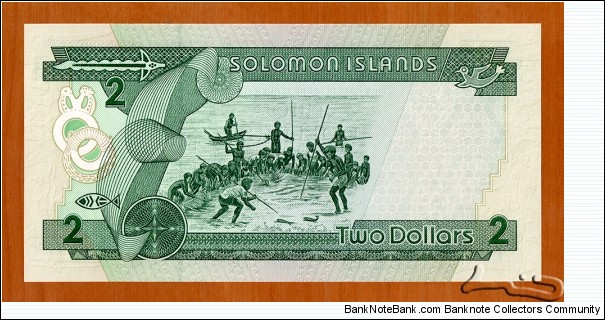 Banknote from Solomon Islands year 1997