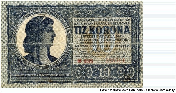 10 Korona Banknote