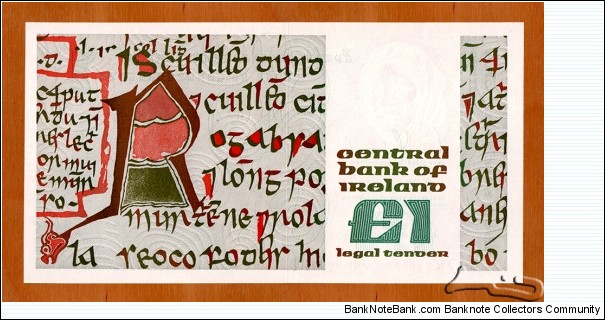 Banknote from Ireland year 1989