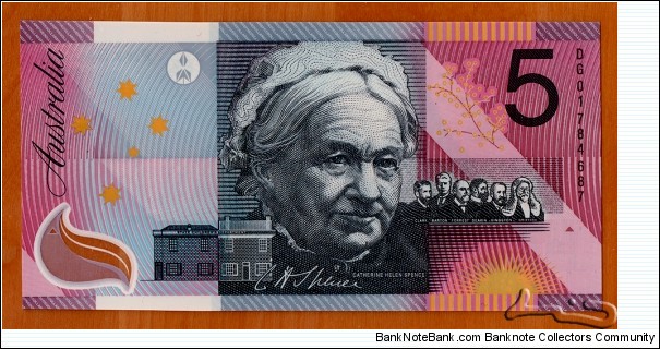 Banknote from Australia year 2001