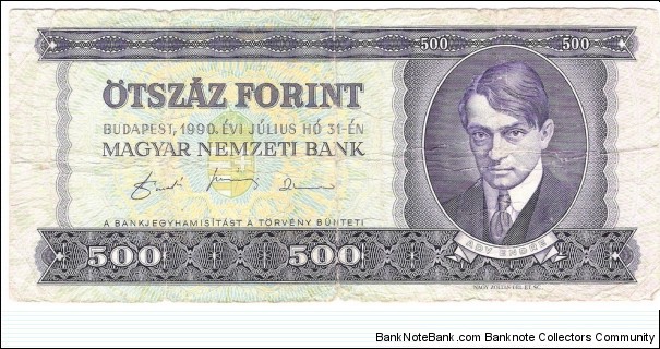 500 Forint(1990) Banknote