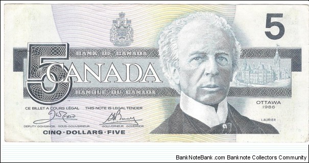 5 Dollars Banknote