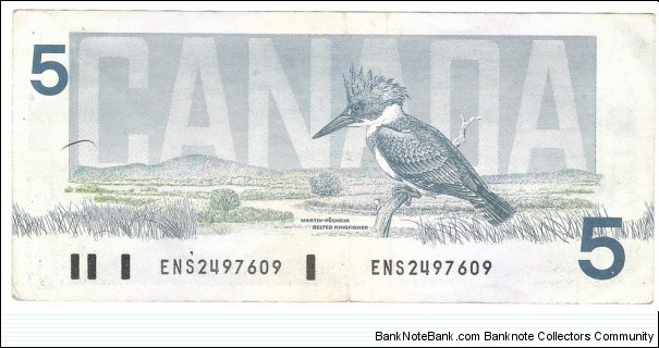Banknote from Canada year 1986