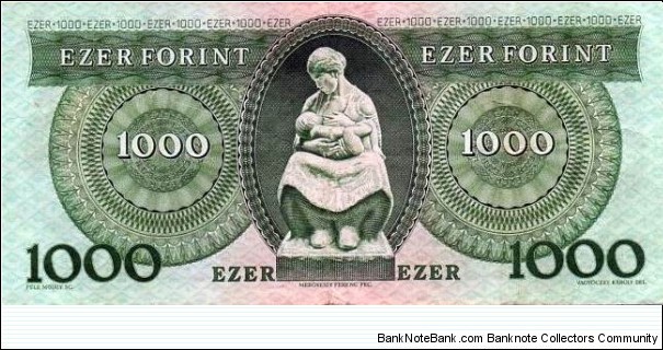 Banknote from Hungary year 1983