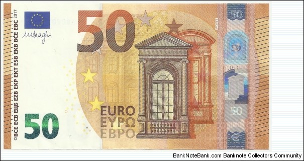EU-BN 50 Euro 2017 Banknote