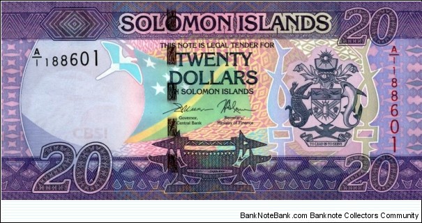 20 Dollars Banknote
