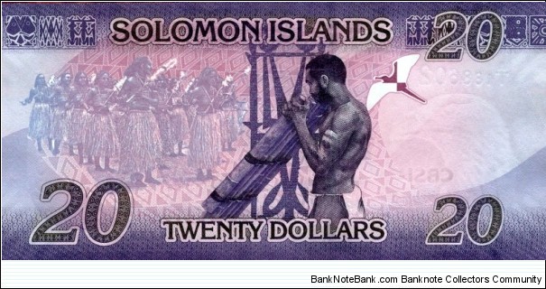 Banknote from Solomon Islands year 2013