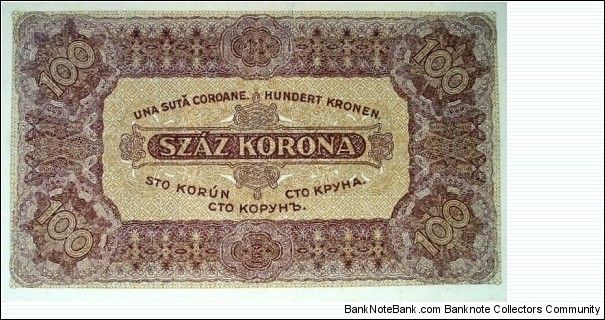 Banknote from Hungary year 1923