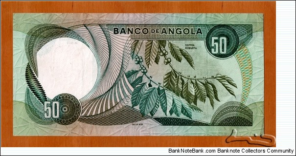 Banknote from Angola year 1972