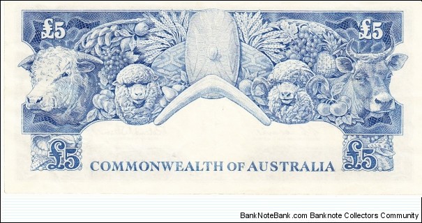 Banknote from Australia year 1960