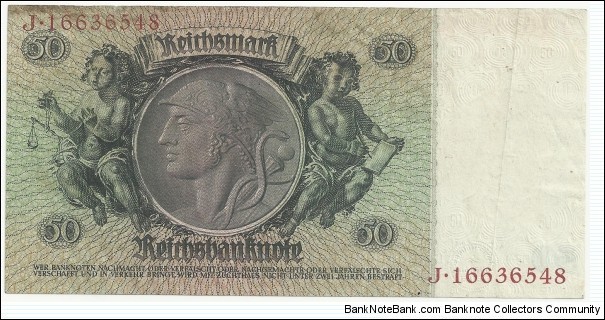 Banknote from Germany year 1933