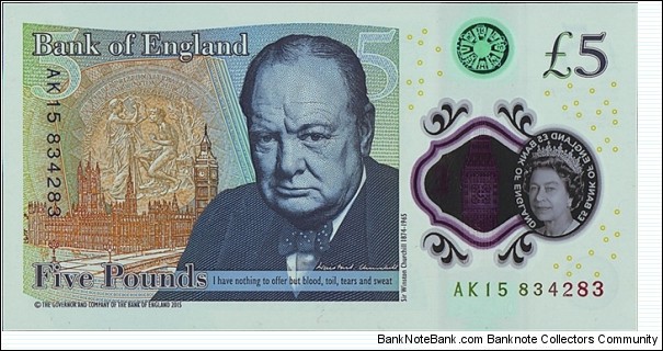 Banknote from United Kingdom year 0