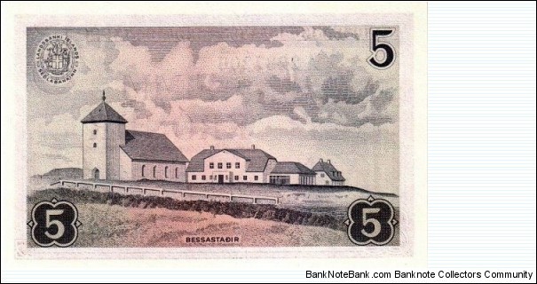 Banknote from Iceland year 1957